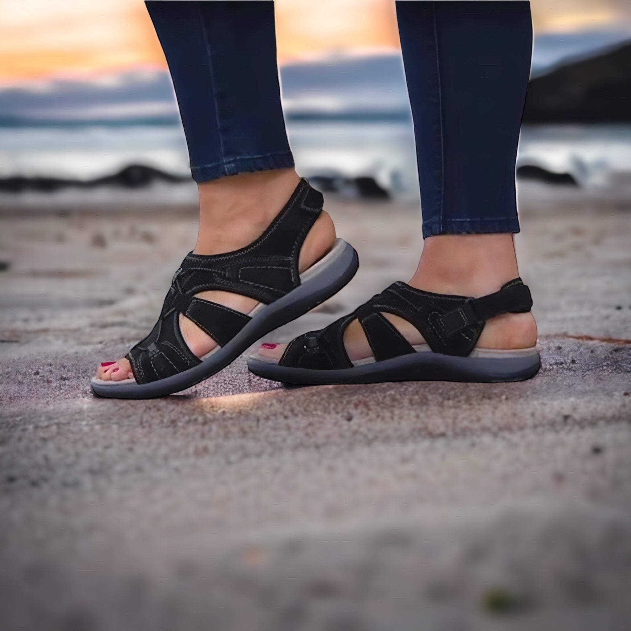 THE LYANA | SUPPORTIVE COMFORT SANDALS