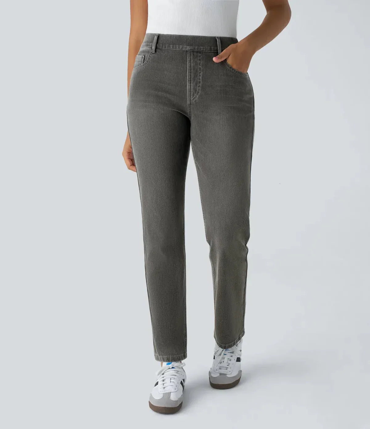 THE LIVANA | HIGH-WAIST STRETCH COMFORT PANTS