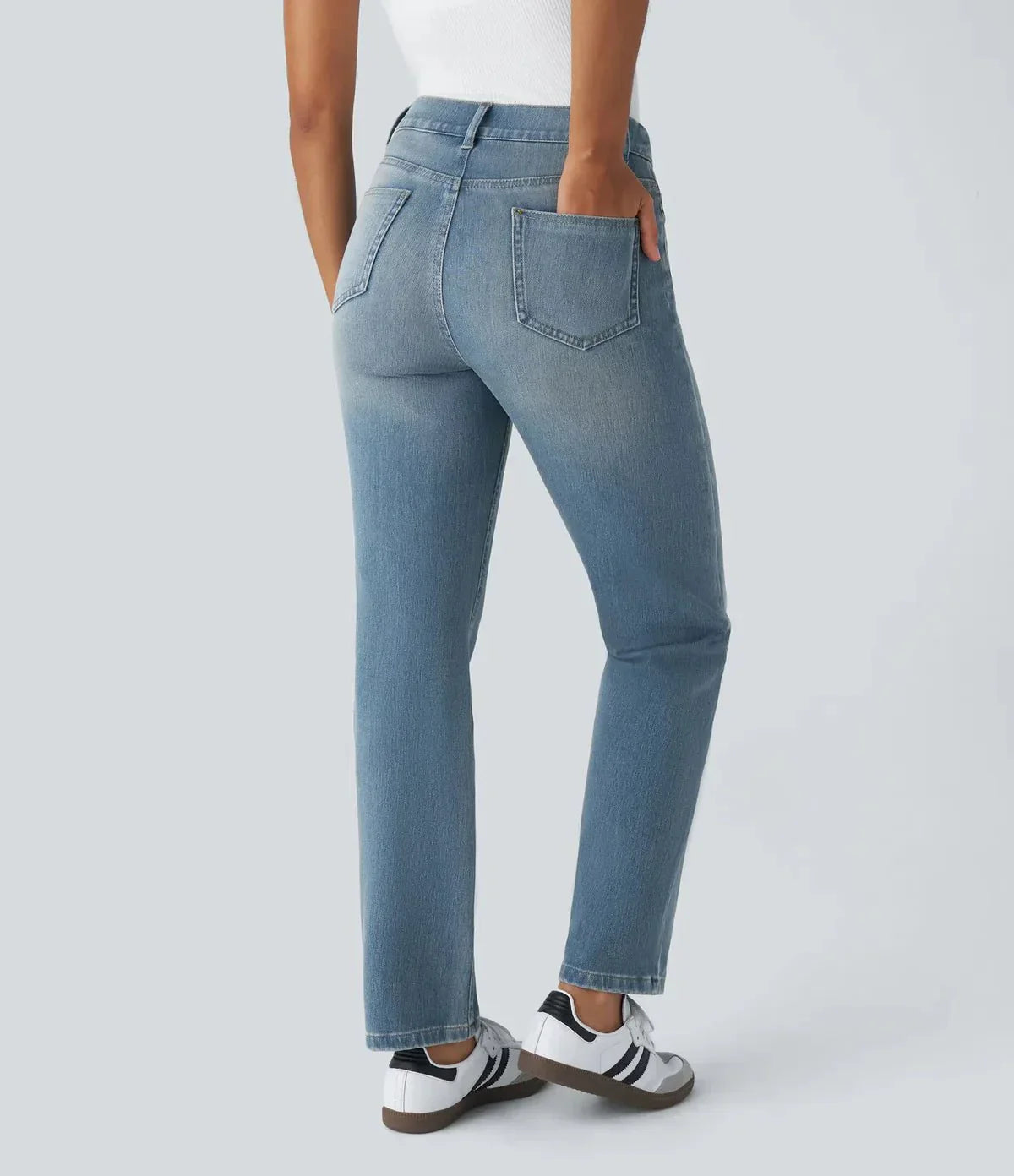 THE LIVANA | HIGH-WAIST STRETCH COMFORT PANTS