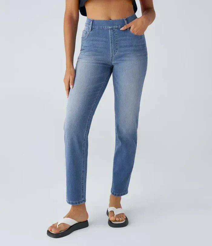 THE LIVANA | HIGH-WAIST STRETCH COMFORT PANTS