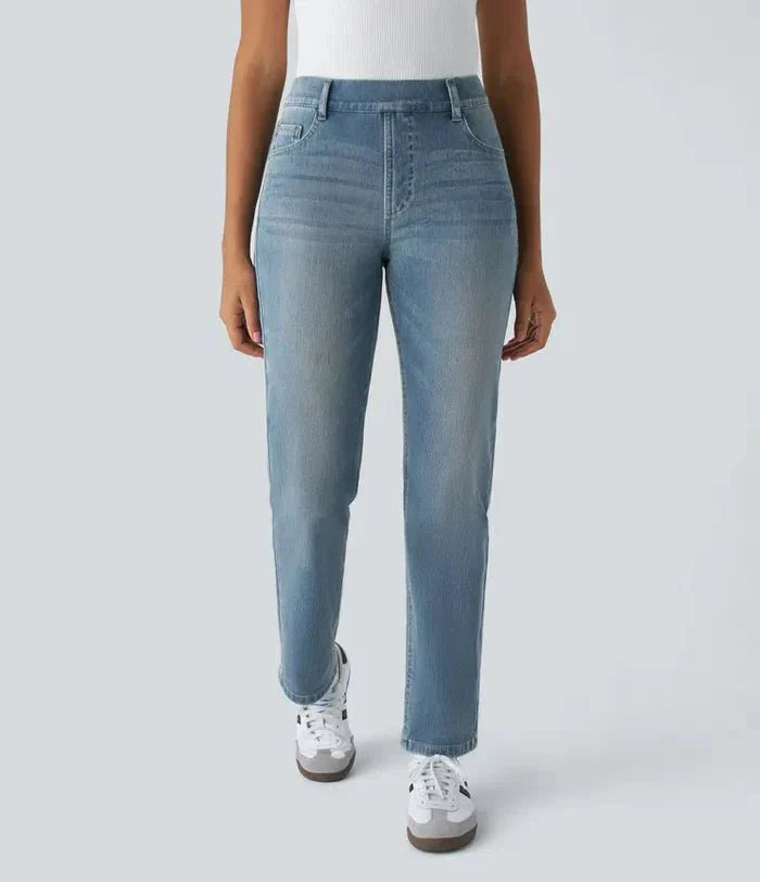 THE LIVANA | HIGH-WAIST STRETCH COMFORT PANTS
