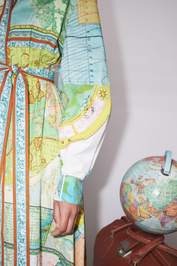 THE TERESA | BALLOON SLEEVE SHIRT MIDI DRESS