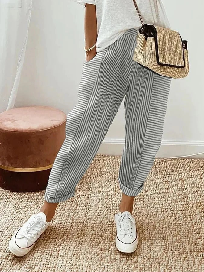 THE LORE | STRIPED TROUSERS