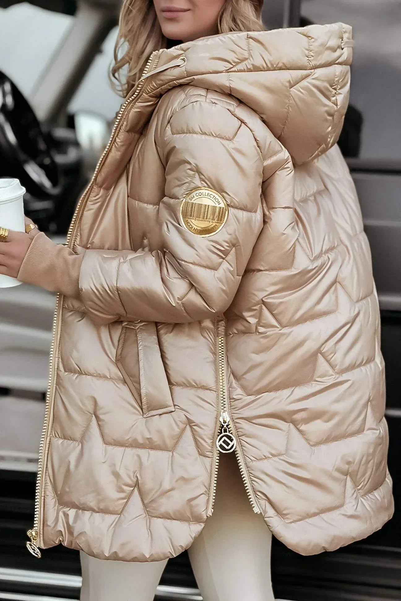 THE MAUREEN | ELEGANT HOODED WINTER COAT
