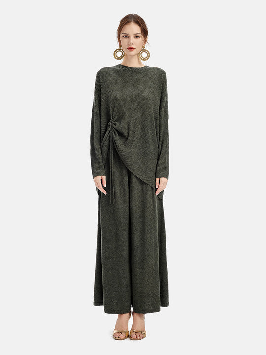 THE CARROW | CASHMERE KNIT SET