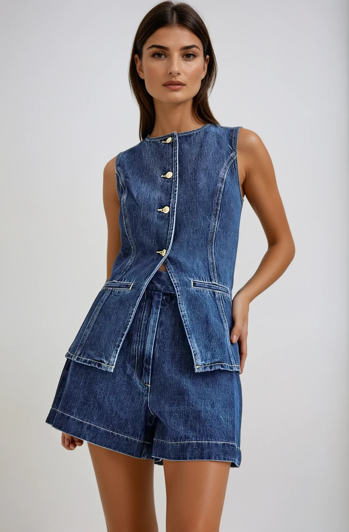 THE RAVEN | CHIC DENIM SET