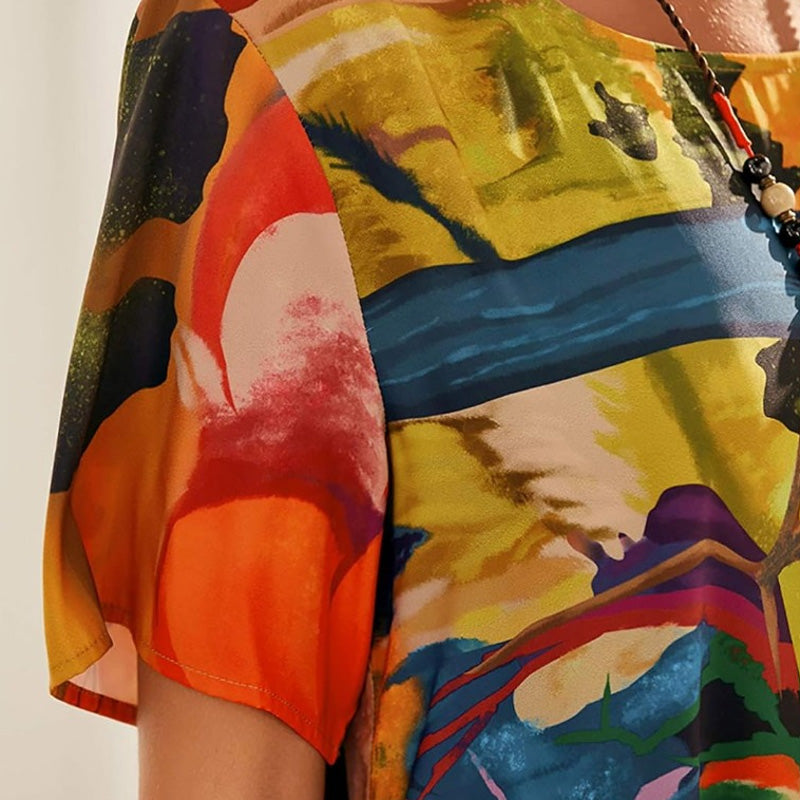 THE AMARA | LUXURIOUS MULBERRY SILK BREEZE DRESS