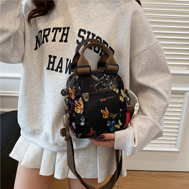 THE MIRELLE | MULTI-LAYER PRINTED SHOULDER BAG