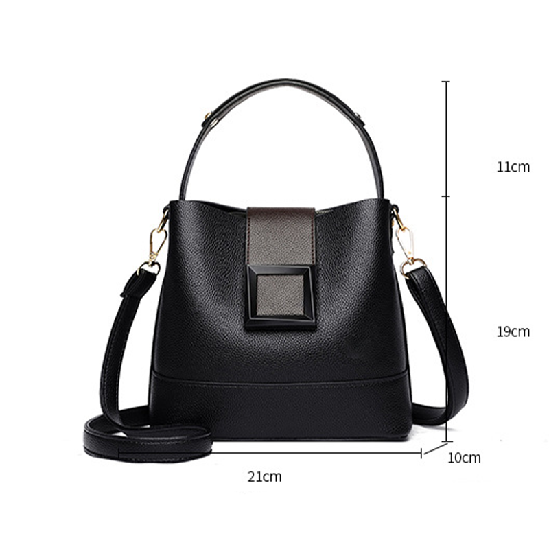 THE ADELINA | CHIC RFID-PROTECTED BUCKET CROSSBODY BAG