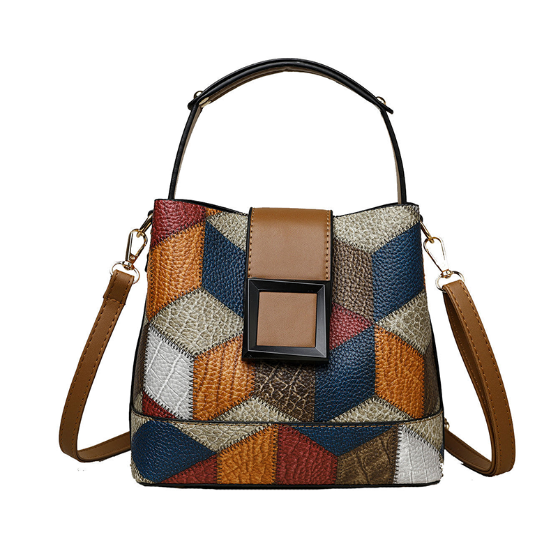 THE ADELINA | CHIC RFID-PROTECTED BUCKET CROSSBODY BAG