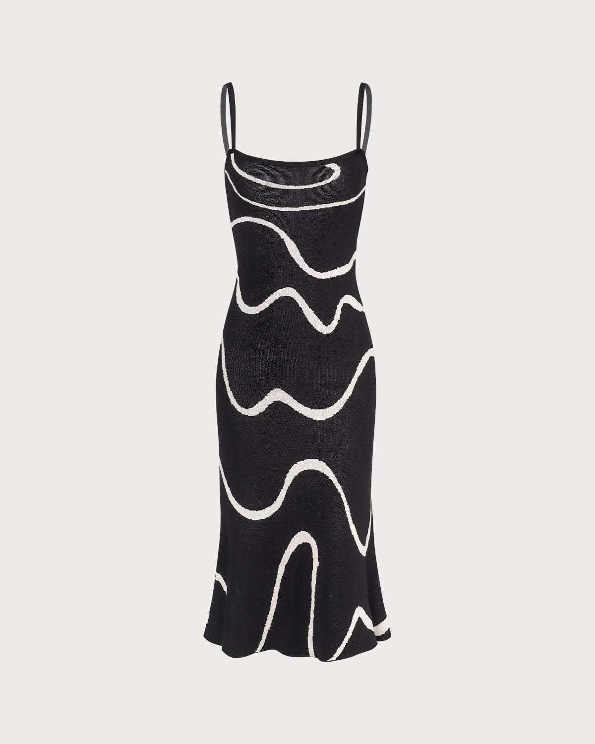 THE SELENE | MERMAID KNIT MIDI DRESS