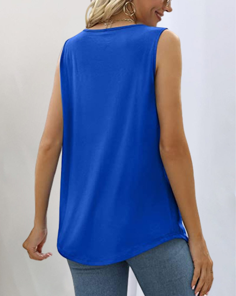 THE ALINA | SQUARE-NECK TANK TOP