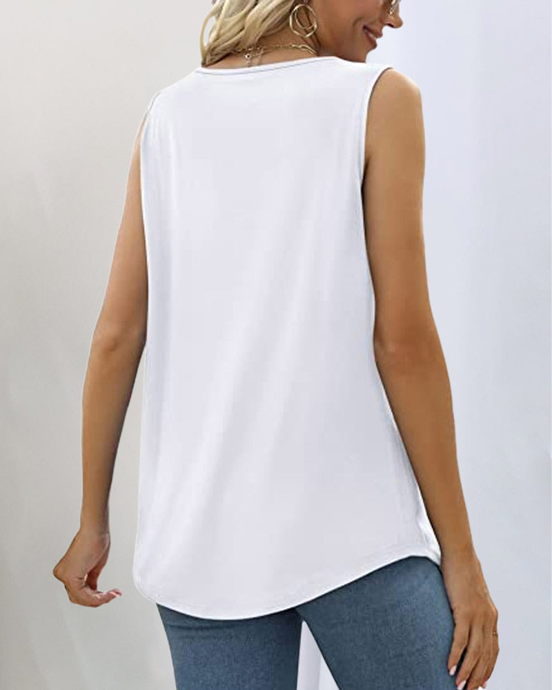 THE ALINA | SQUARE-NECK TANK TOP