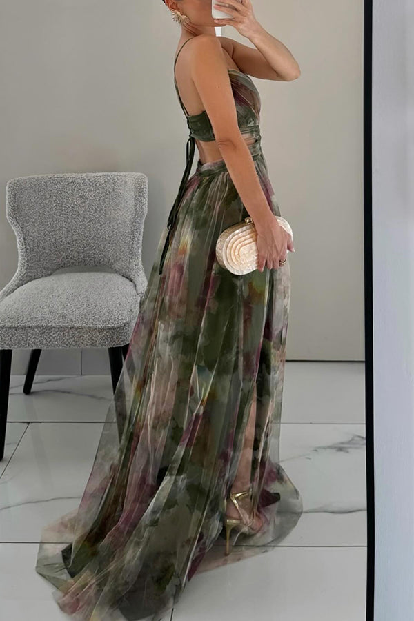 THE GISELLE | BLOOMING FLORAL MAXI DRESS