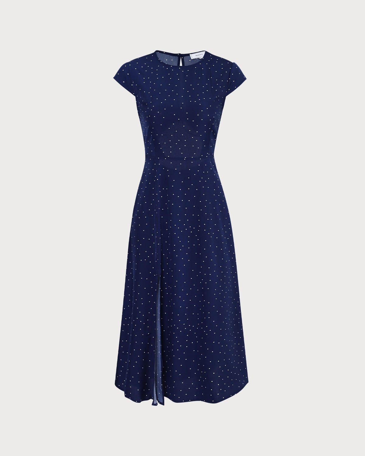 THE ELISE | POLKA DOT CUTOUT MIDI