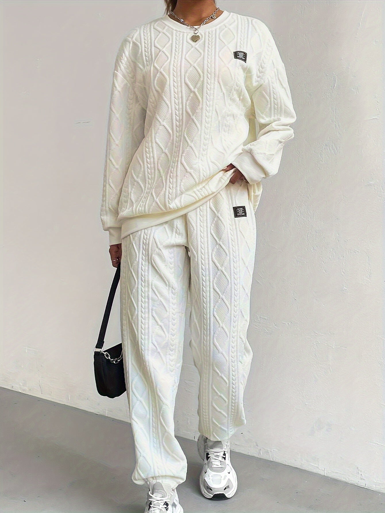 THE QUERA | CABLE KNIT LOUNGE ENSEMBLE