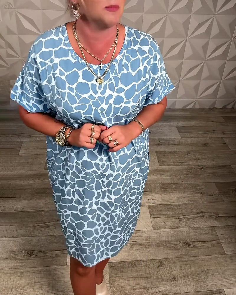 THE ELINA | CASUAL PRINT DRESS