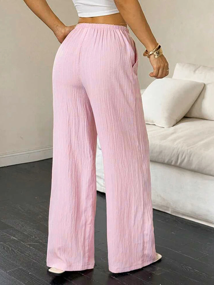 THE SERENA | RELAXED WIDE-LEG COMFORT PANTS
