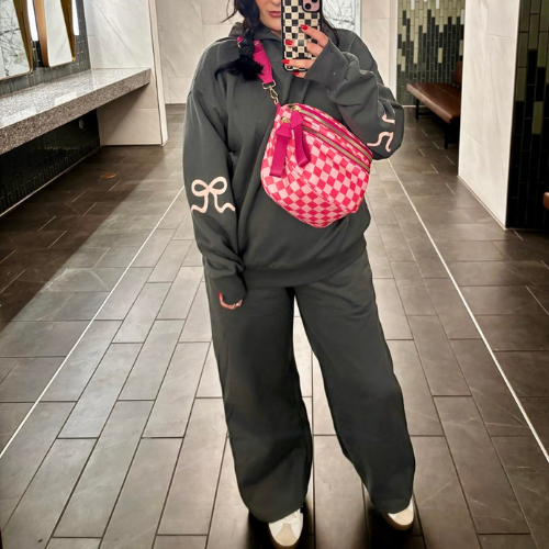 THE KAYA | MODERN CHECK BUM BAG