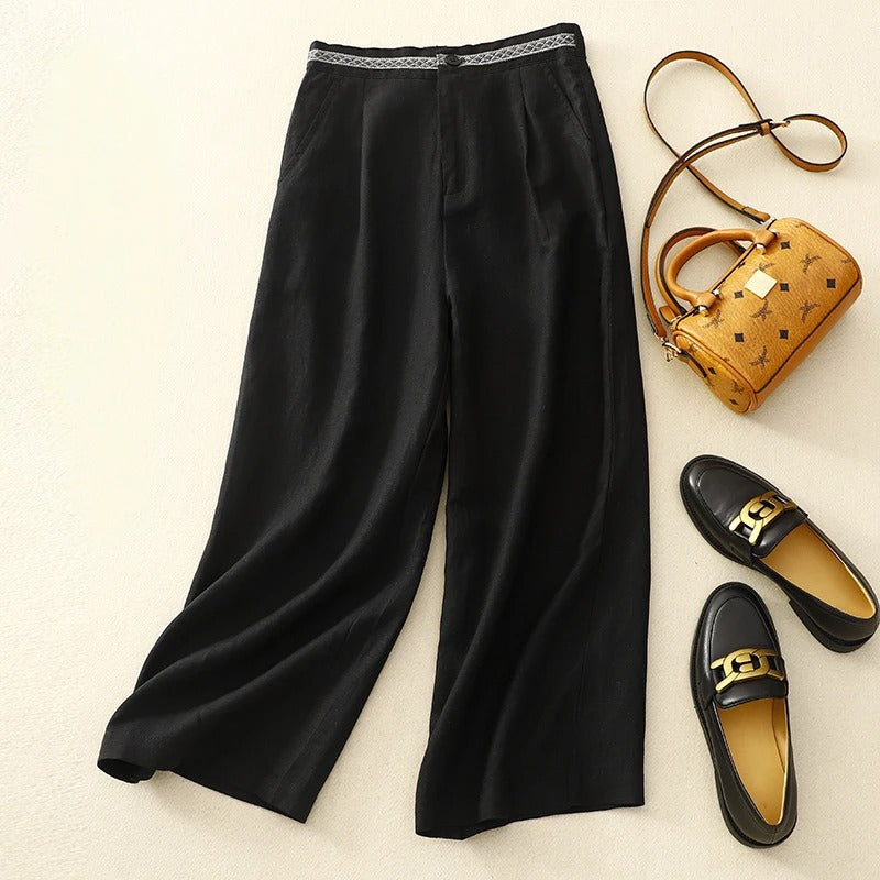 THE ALVINA | RELAXED LINEN PANTS