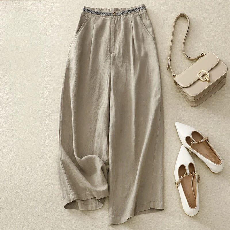THE ALVINA | RELAXED LINEN PANTS