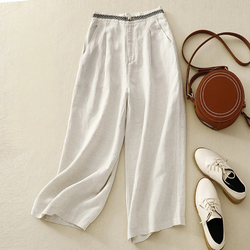 THE ALVINA | RELAXED LINEN PANTS