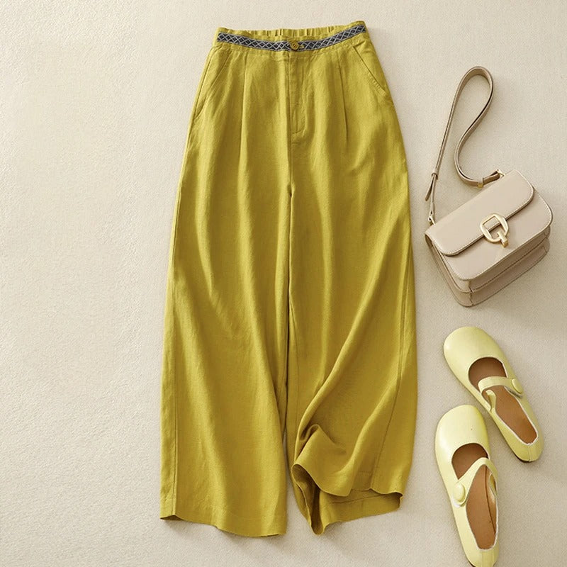 THE ALVINA | RELAXED LINEN PANTS