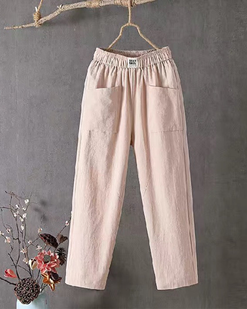 THE LUNA | RELAXED WIDE-LEG PANTS