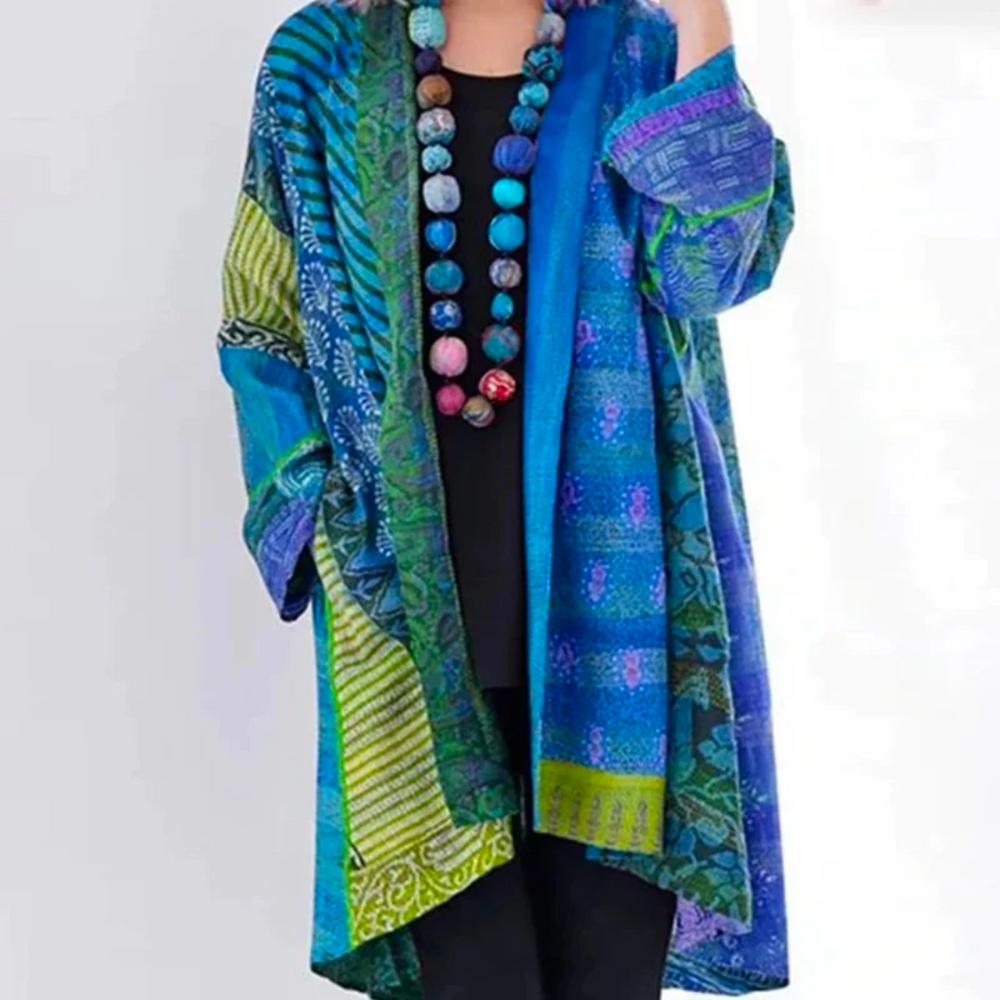 THE ISOLDE | BOHEMIAN PATCHWORK KIMONO
