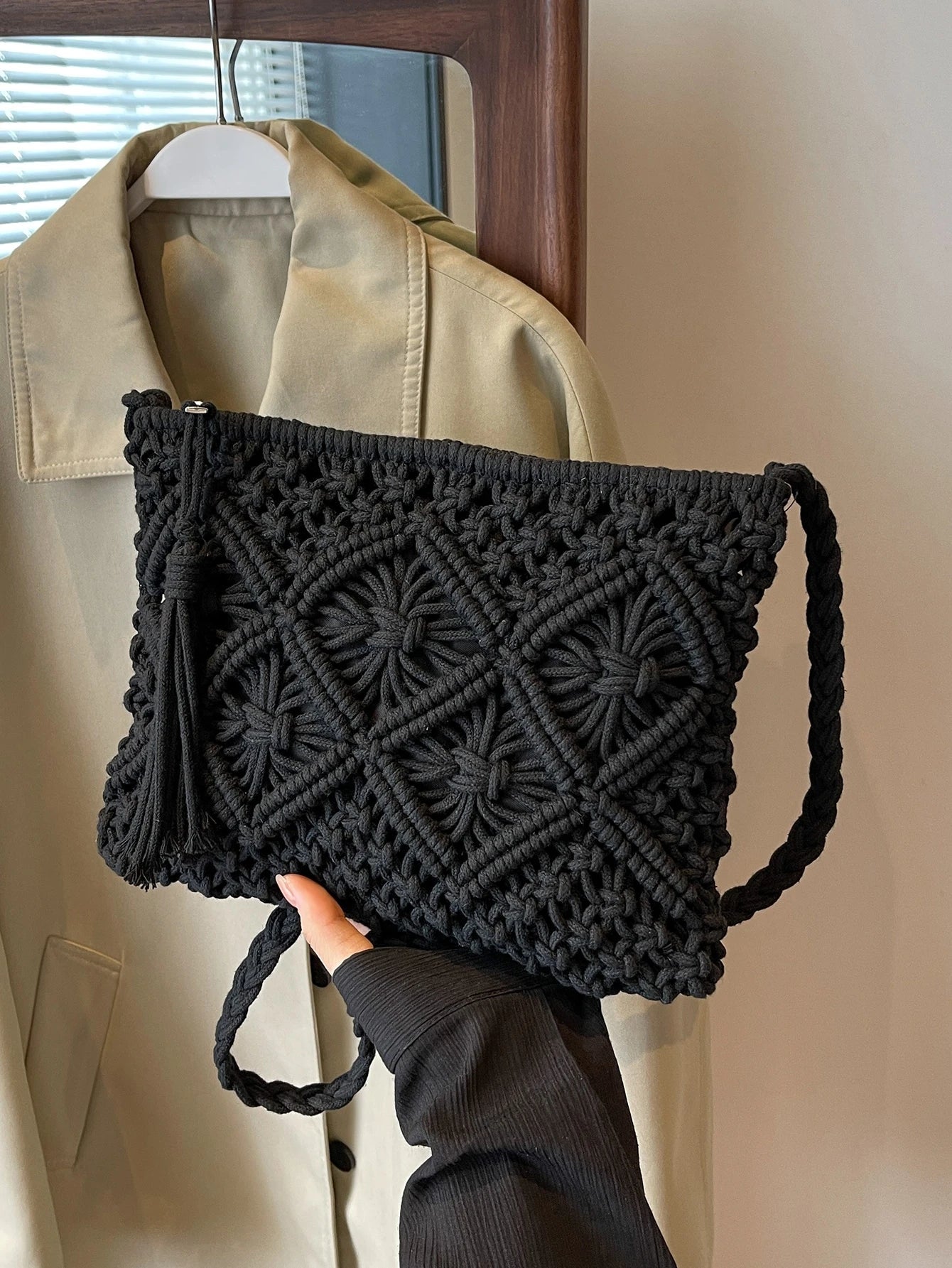 THE ONDINA | WOVEN CROSSBODY SHOULDER BAG