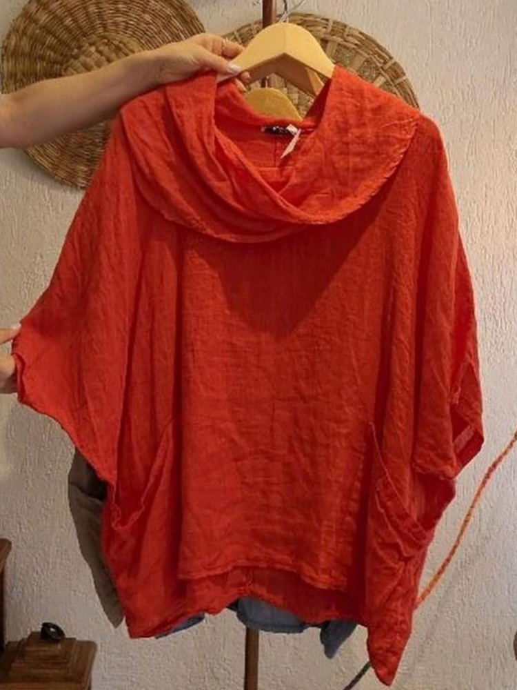 THE ELOISE | RELAXED LINEN POCKET TOP