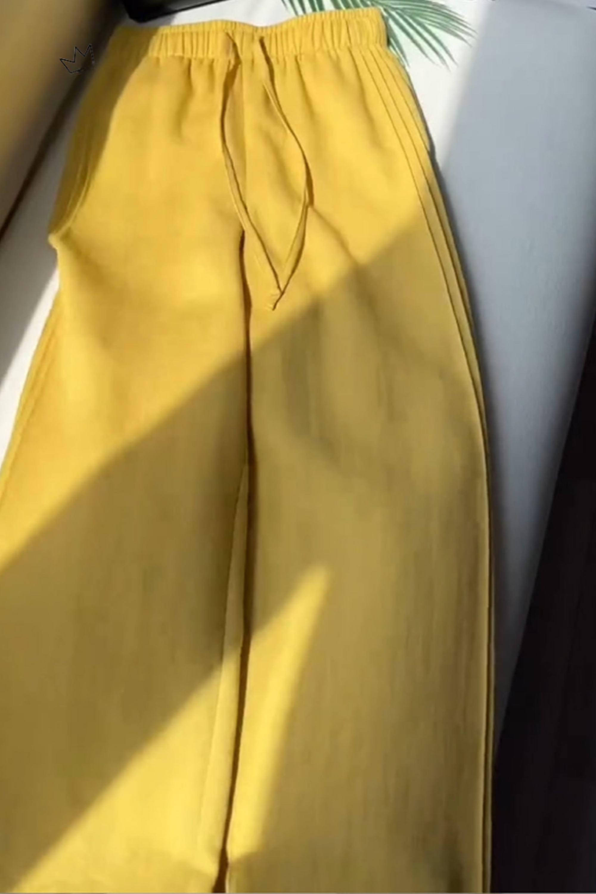 THE NOELLE | WIDE-LEG TENCEL LINEN PANTS
