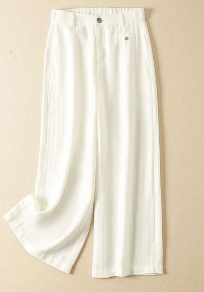 THE LUNARA | WIDE-LEG JACQUARD PANTS