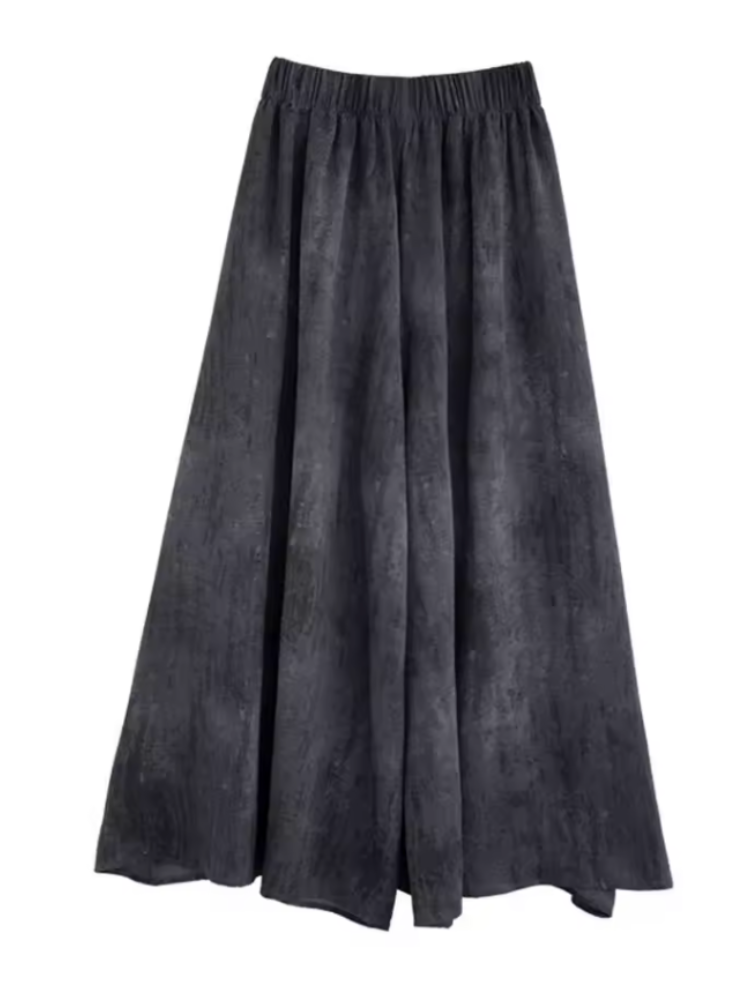 THE ELVINA | BREATHABLE COTTON-LINEN FLOW PANTS