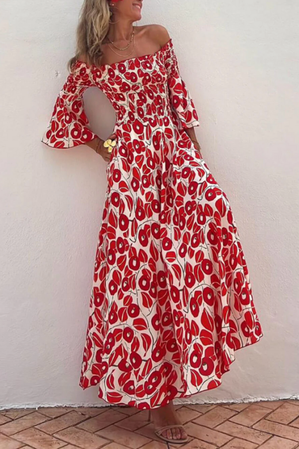 THE SANTINA | FLORAL VACATION MAXI
