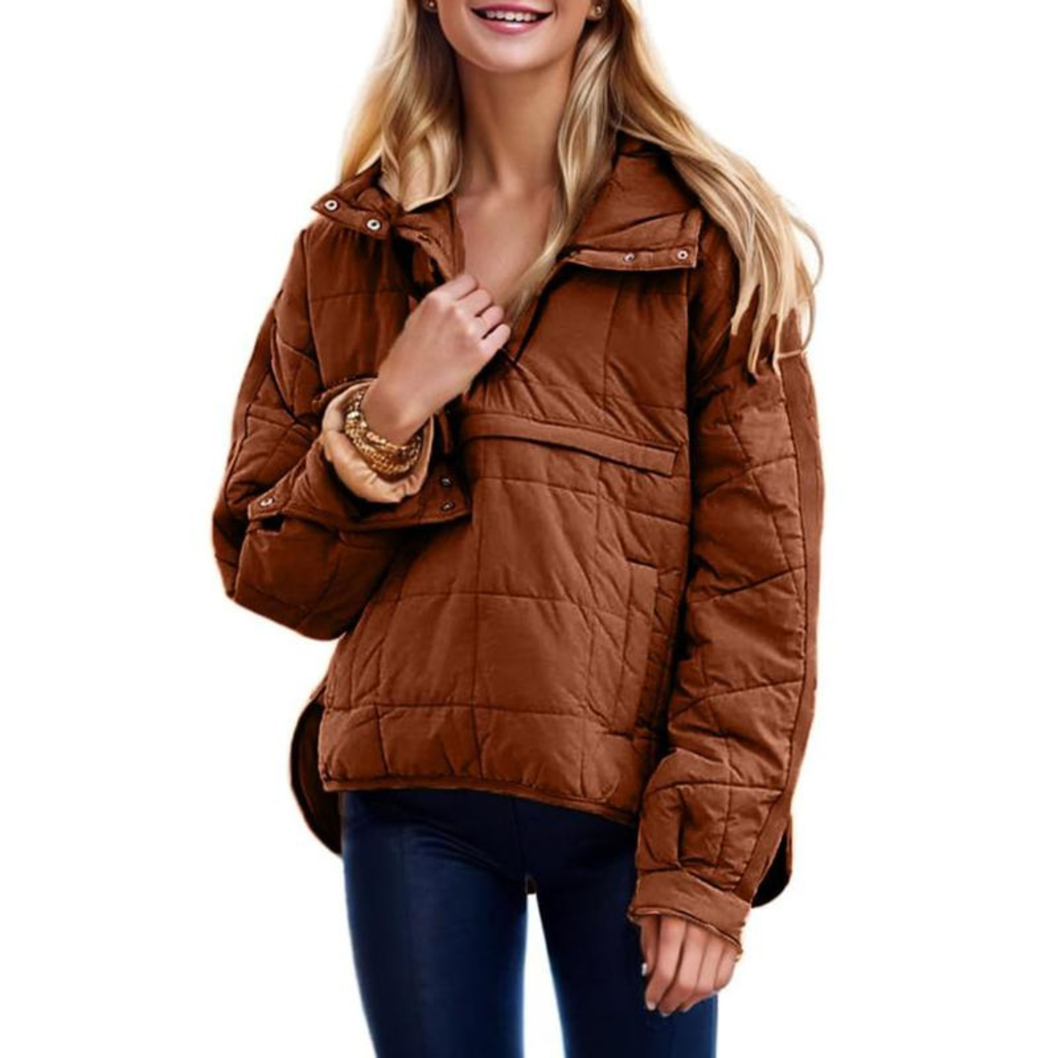 THE MARCELLA | COZY HOODED PULLOVER