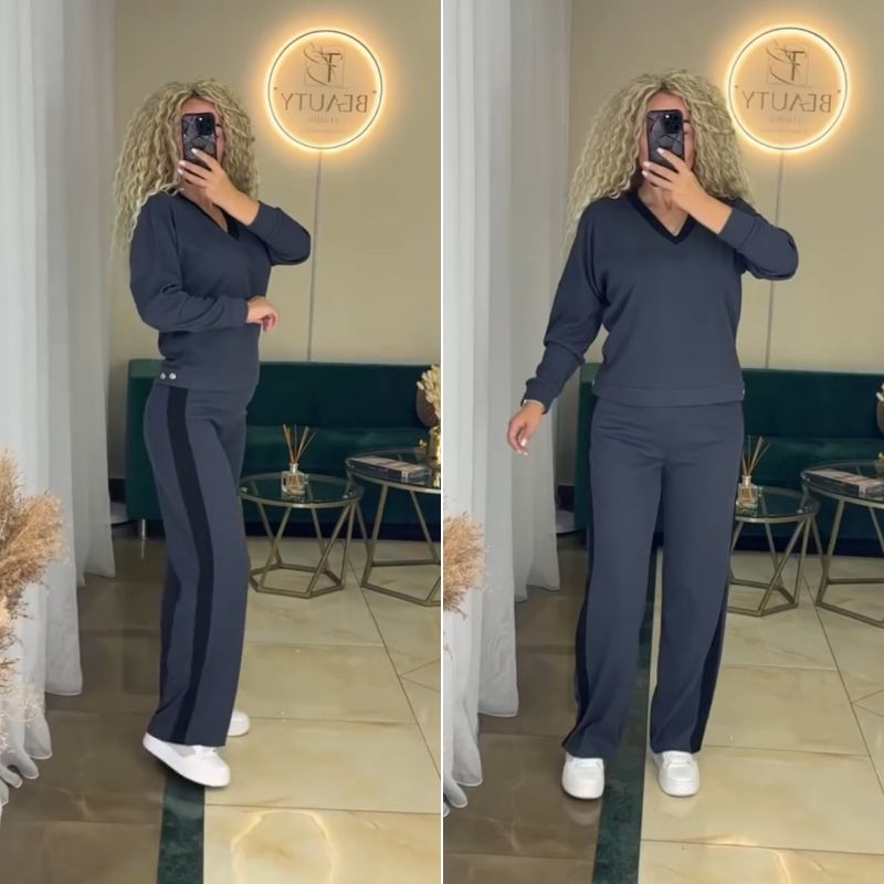 THE FLORENCE | SPRING V-NECK SET