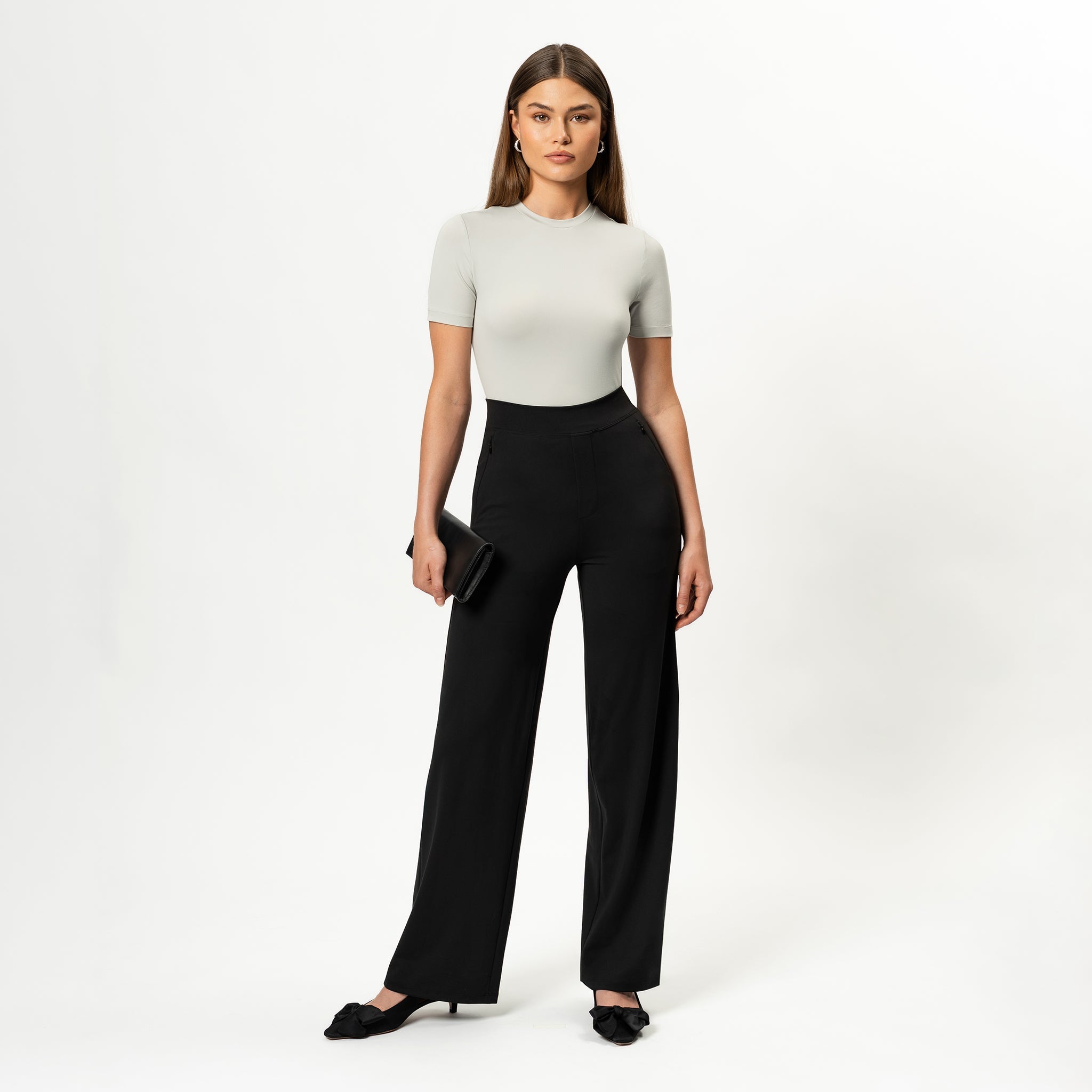 THE ASANA | RELAXED STRAIGHT PANTS