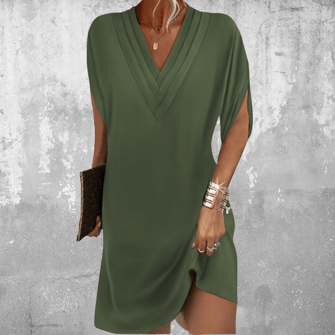 THE CLAIRE | ELEGANT TUMMY COVERING DRESS