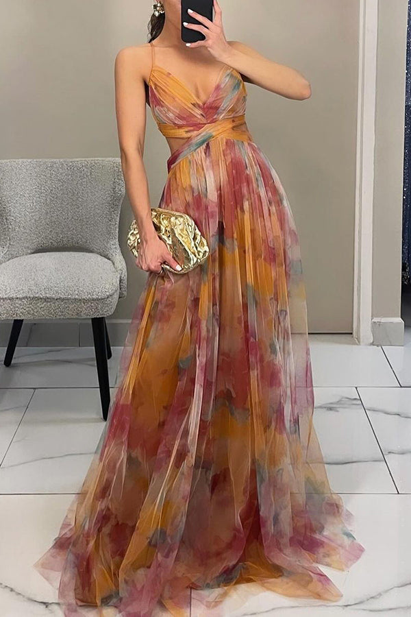 THE GISELLE | BLOOMING FLORAL MAXI DRESS
