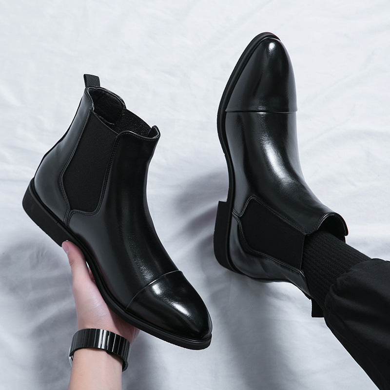 THE MONTGOMERY | LEATHER CHELSEA BOOTS