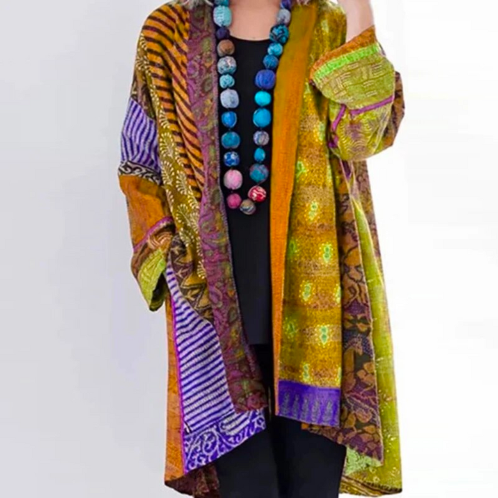 THE ISOLDE | BOHEMIAN PATCHWORK KIMONO