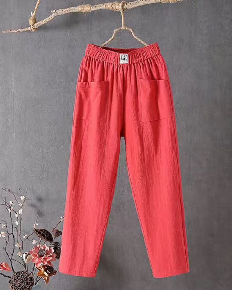THE LUNA | RELAXED WIDE-LEG PANTS