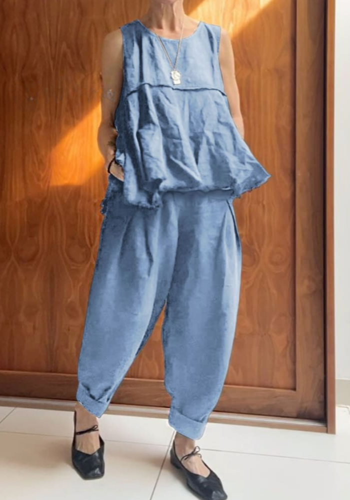 THE NAYELI | LINEN POCKET SET
