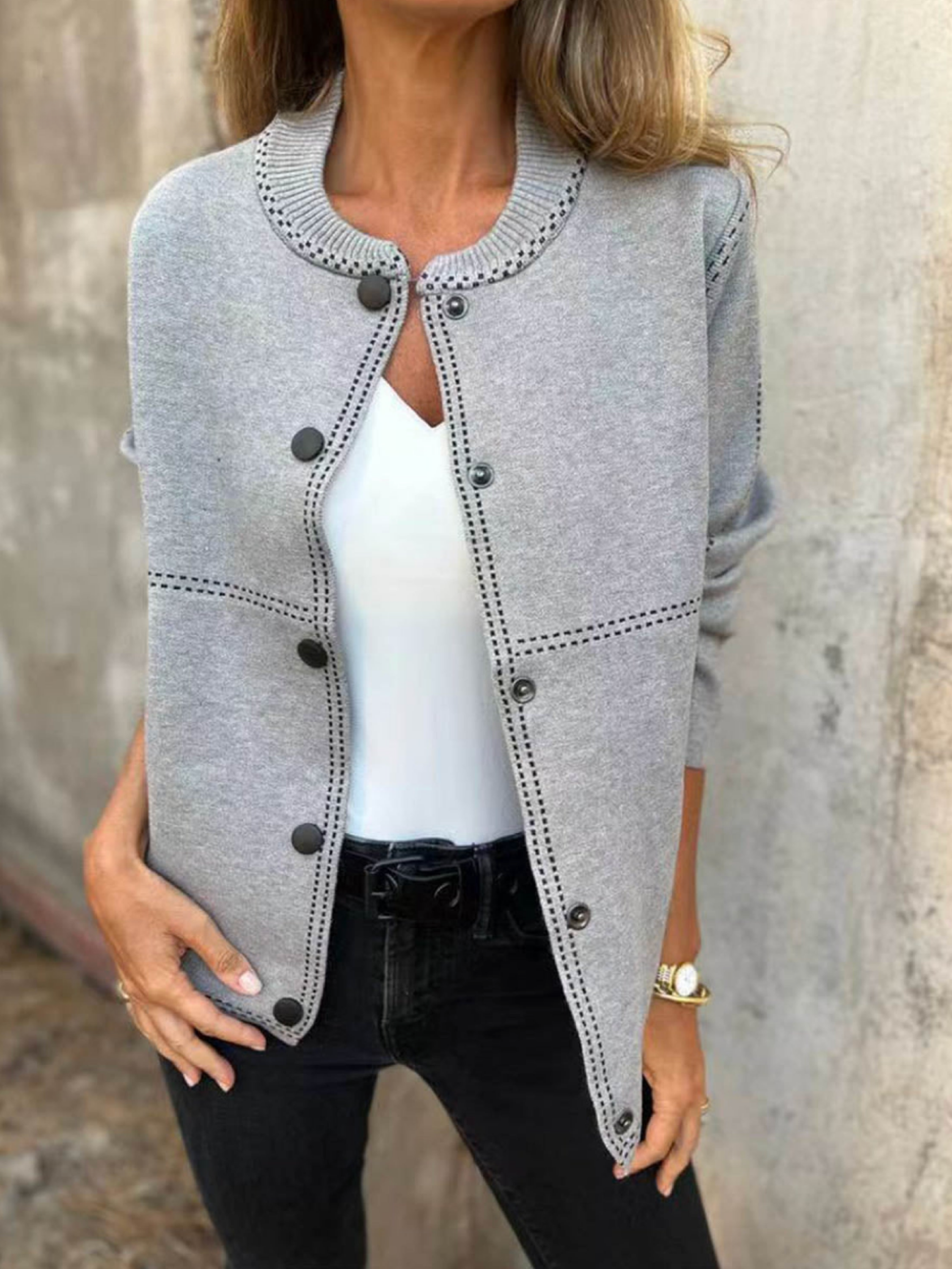 THE HARPER | CASUAL POCKET BASEBALL JACKET