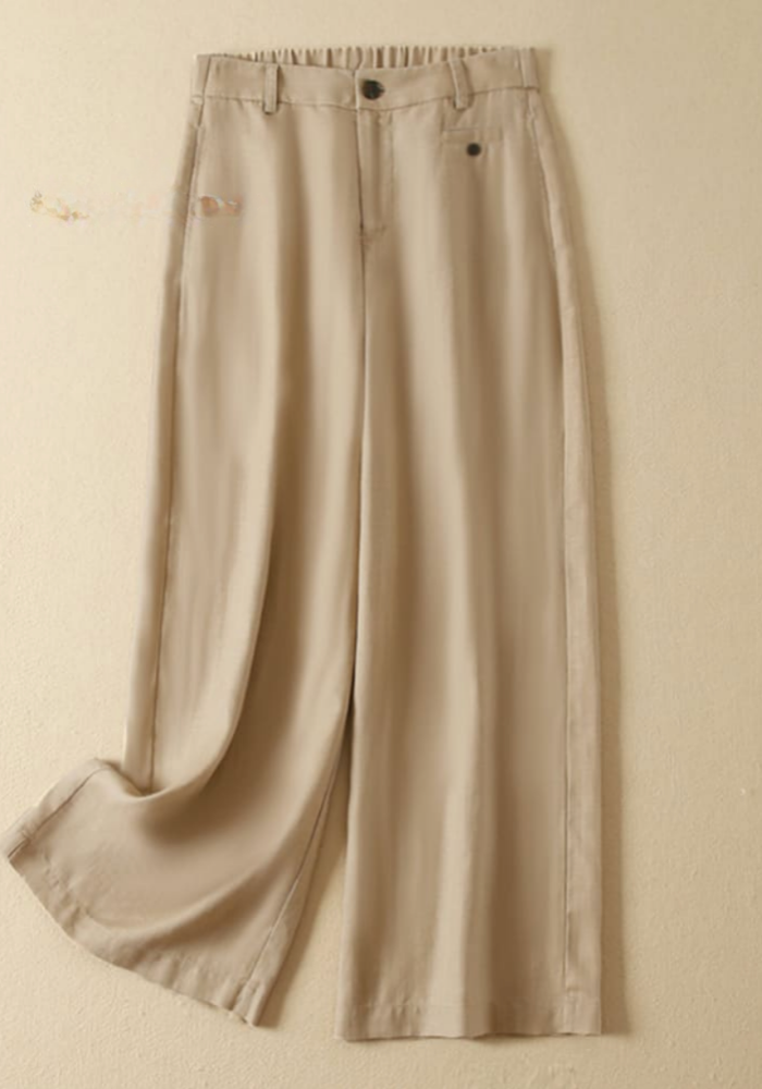 THE LUNARA | WIDE-LEG JACQUARD PANTS
