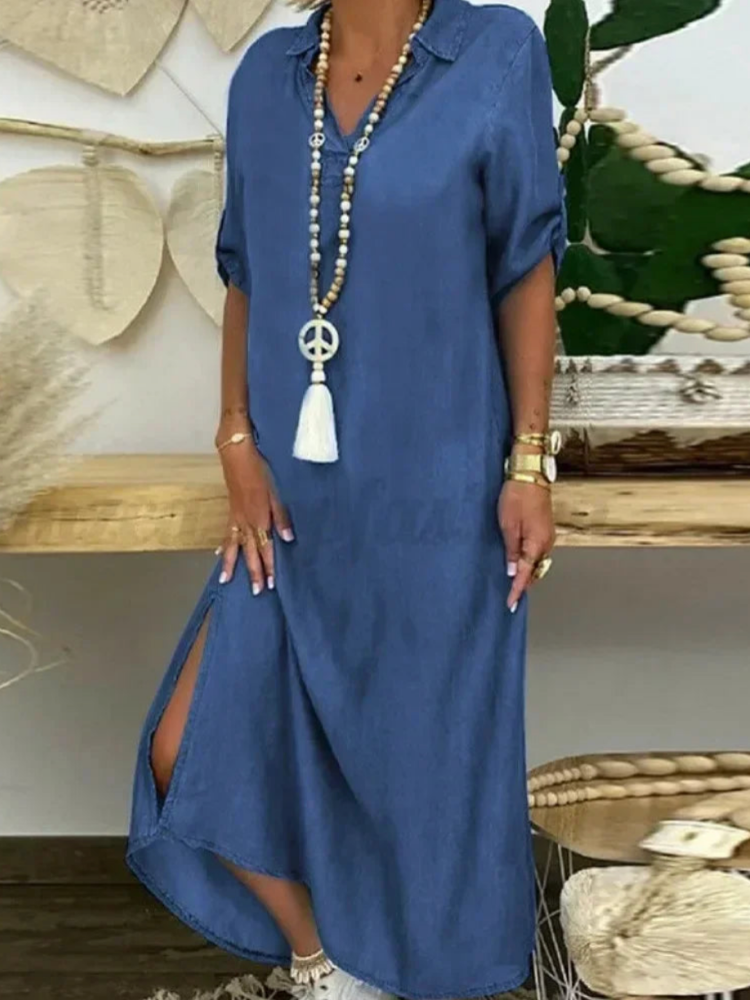 THE CAMILLE | DENIM DRESS