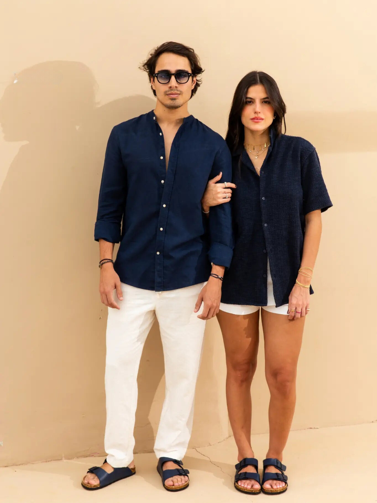 THE TUNDRA LITE | LEATHER SANDALS NAVY