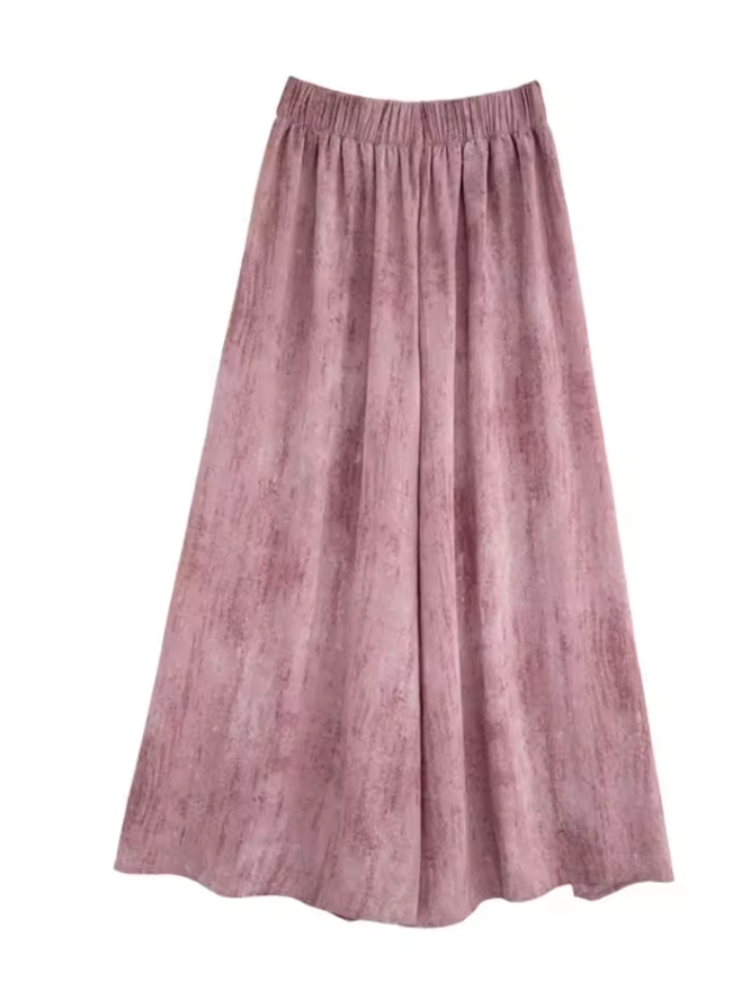 THE ELVINA | BREATHABLE COTTON-LINEN FLOW PANTS
