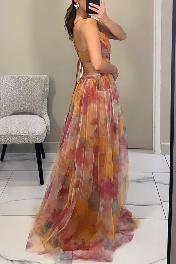 THE GISELLE | BLOOMING FLORAL MAXI DRESS